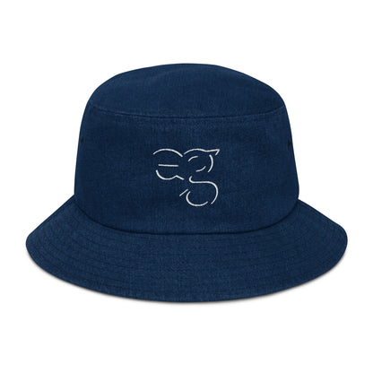 EG Bucket Hat - Dark Wash